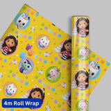 GIFTWRAP 4M LICENCED GIRLS DESIGNS (B2)