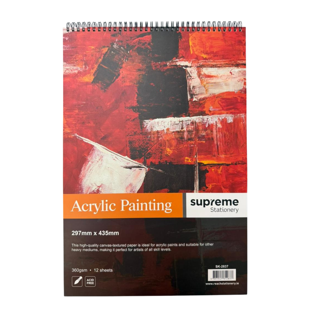ACRYLIC ART PAD 12S A3 360GSM (SK-2837)
